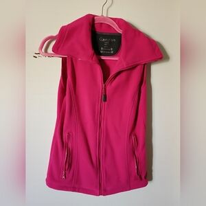 Calvin Klein Performance Women's Pink Vest Size XS Pre-owned